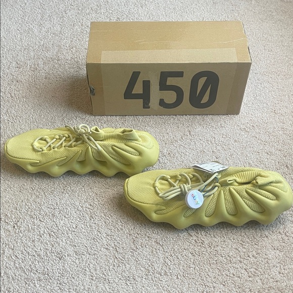 Yeezy 450 Sulfur Sneakers - Picture 3 of 9